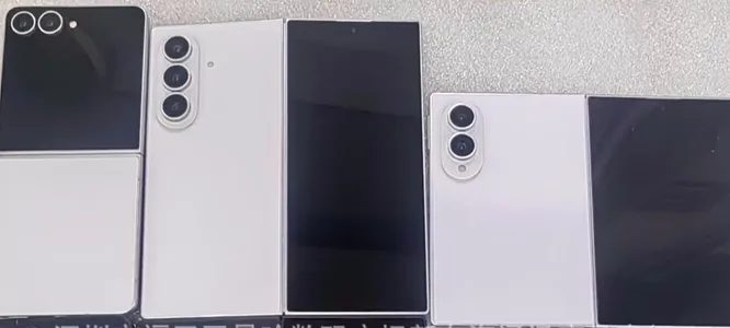 Insaýder Samsung-yň geljekki eplenýän smartfonlarynyň maketlerini görkezdi