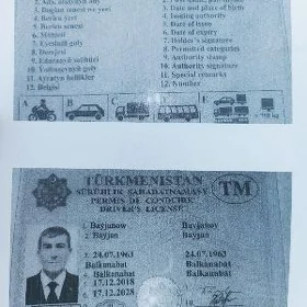 Prawa ýitdi tapana baýrak bar!