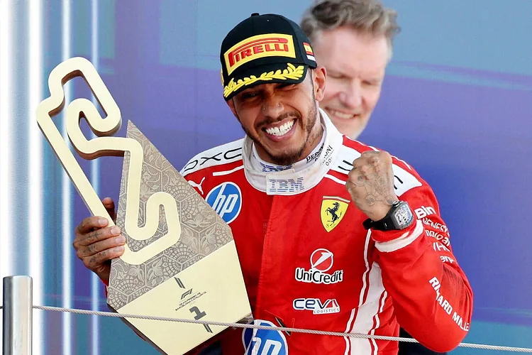 Хэмилтон одержал первую победу в составе Ferrari в Гран-при Формулы-1 - img 2