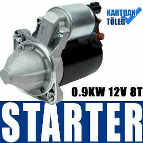 STARTER 0.9kw 12v 8t СТАРТЕР