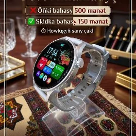80% Arzanladyş Smart Sagat