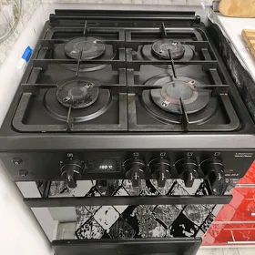 газ плита с духовкой