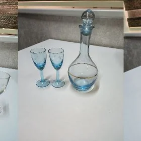 Рюмки хрусталь цветные