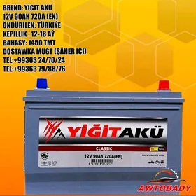 Akumulýator ÝIGIT AKÜ 12V 90AH