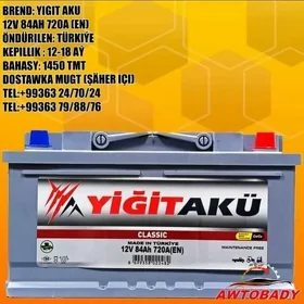 Akumulýator ÝIGIT AKÜ 12V 84AH