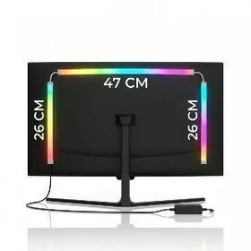 Умная подсветка монитор 24"