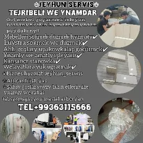ÖÝ WE OFİS GÖÇÜRMEK HYZMATY