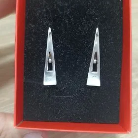 серьги серебро