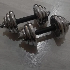 gantel 5+5kg , 10+10kg