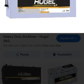 akumulyator 225lik HUGEL