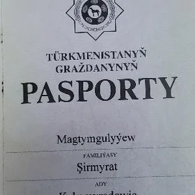 Passport ýitirdim