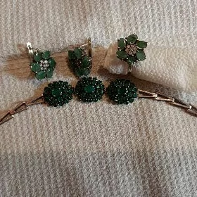 серебро.комплект