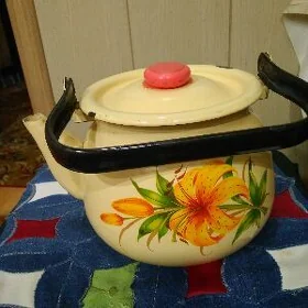 Чайник, битончик, кастрюля