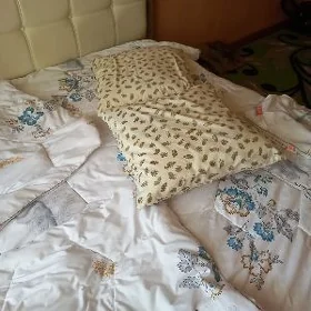 Подушки и одеяло