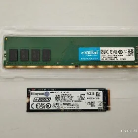 SSD, RAM DDR4, BLOK
