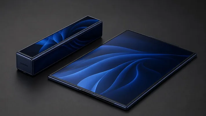 Samsung «kerpiç» şekilli açylýan smartfona patent aldy