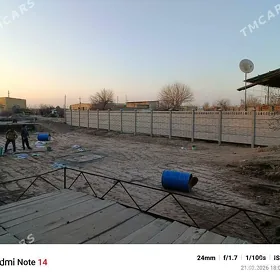 beton zabor
