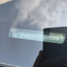 Honda Odyssey 2019