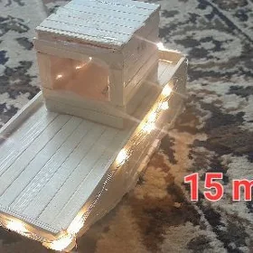 макет корабля