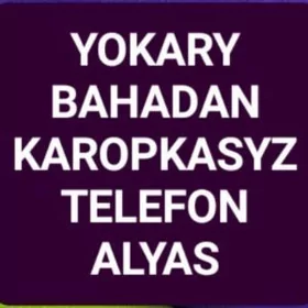 Karopkasyz telefon alyas