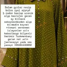 koynek tikmek ucin ucenik alya
