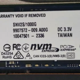 1TB +512GB SSD M.2 2280mm