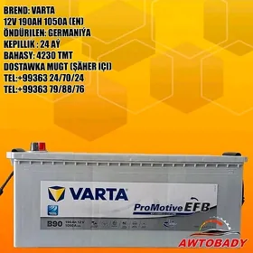 Akumulýator VARTA 12V 190AH