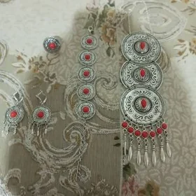 kümüş kamplekt