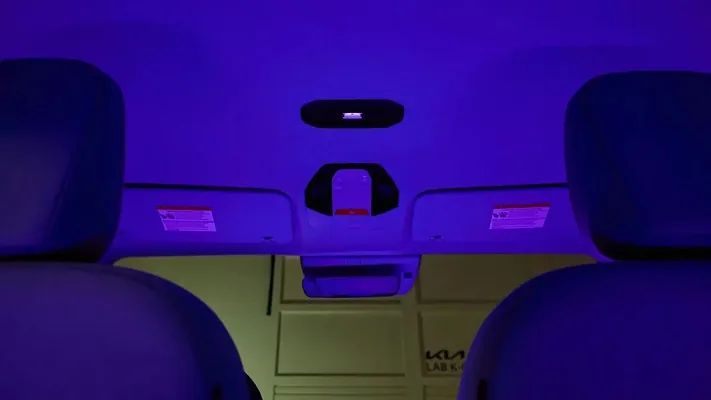 Hyundai ulaglarynyň salonlarynda antibakterial yşyklandyryş peýda bolar