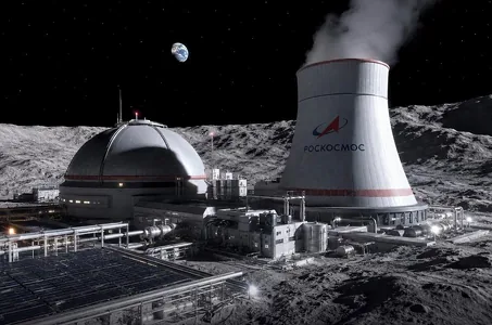 «Роскосмос» планирует построить на Луне атомную электростанцию до 2036 года