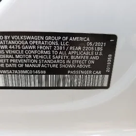 Volkswagen Passat 2021