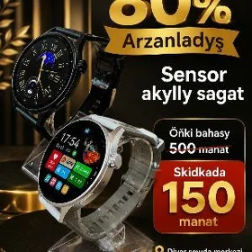 80% Arzanladyş Smart Sagat