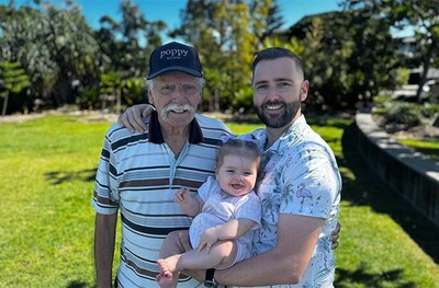 Стал дедушкой в 91 год: житель Австралии попал в Книгу рекордов Гиннесса - img 2