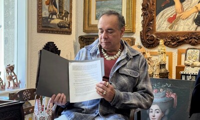 Diýego Riweranyň agtygy muzeýe suratkeşiň kolleksiýasyndan 150 müňden gowrak eksponat sowgat berdi
