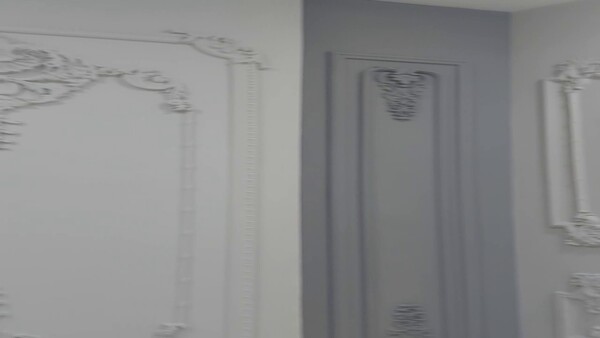 Dekoratiw ramka gips/гипс - ул. Московская (10 йыл абаданчылык ш.) - video