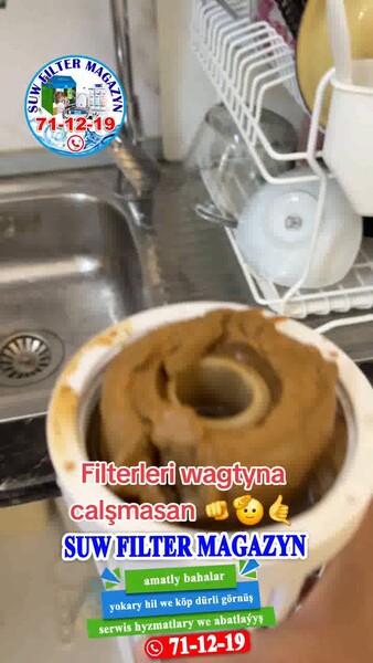 Suw filter hyzmaty mugut - Aşgabat - video