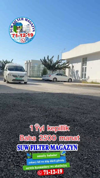 Suw filter hyzmaty - Ашхабад - video