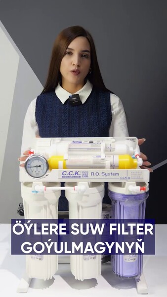 Suw filter magazyn Anew - Aşgabat - video