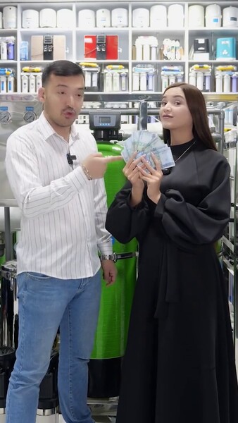 Suw filter magazyn Anew - Ашхабад - video