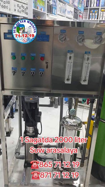 Suw Filter 2000 liter - Ашхабад - video